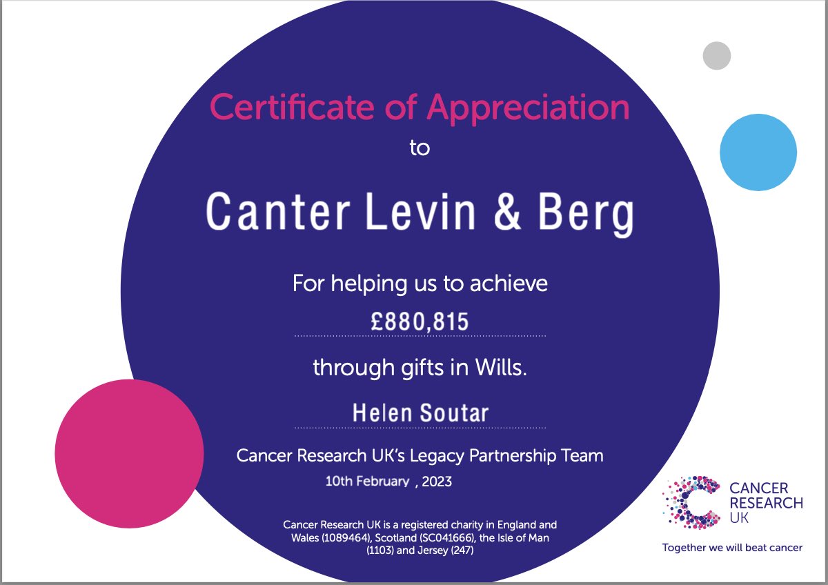 Canter Levin & Berg tweet media