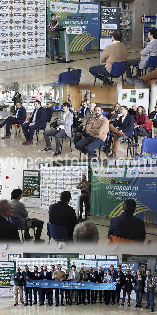 El Patronat d´Esports de Castelló acoge el acto de recepción de patrocinadores y colaboradores de Marató bp Castelló vivecastellon.com/noticiario/act…