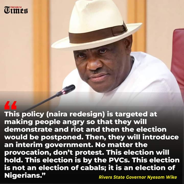 AskPHPeople's tweet photo. Gov. Wike on CBN's Redesigned Naira:
#PHTwitterCommunity https://t.co/yDAJgYn53h