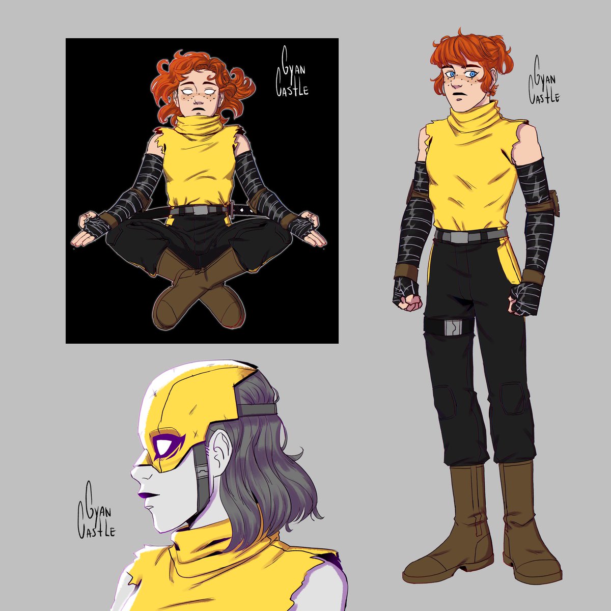 GyanCastle's tweet photo. 💛Rediseñando el traje ninja de 12april🐢
#tmnt2012 #AprilOneil #2012april #TeenageMutantNinjaTurtles https://t.co/mDaF4eafpK