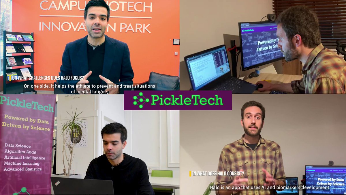 BHH member #PickleTech's project HALO has been selected as one of the finalists of the 2nd #AllianzStartupChallenge. They will present HALO in the Sports Tomorrow Congress, united with <a href="/GSMA/">GSMA</a>. Don't forget to watch <a href="/BarcaInnoHub/">Barça Innovation Hub</a>'s video of HALO  here👉 linkedin.com/company/barca-…