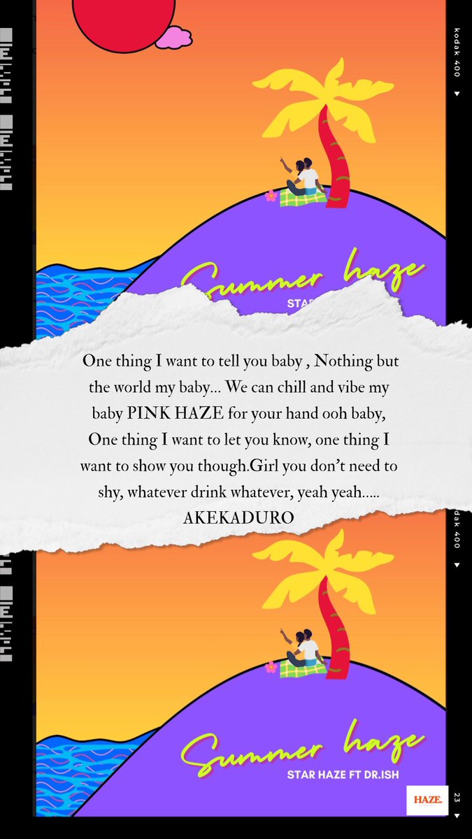 Download!!! STAR haze ft Dr Ish on all streaming platforms!!!

crux-global.lnk.to/StarHaze-Summe…