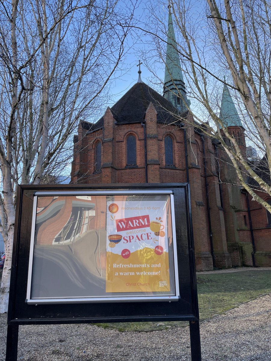 Did you know Christ Church in Jubilee Square is one of many 'Warm Hubs' in Woking? ❤️ Whether you need a quiet area to work or want to connect and enjoy the company of others, there is something for everyone.
For more information, click: bit.ly/3K9FjiJ #WeAreWoking