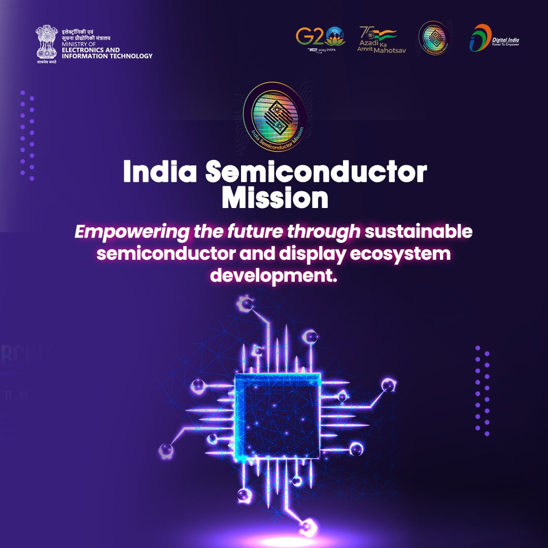 India Semiconductor Mission on Twitter "ISM is a specialized and
