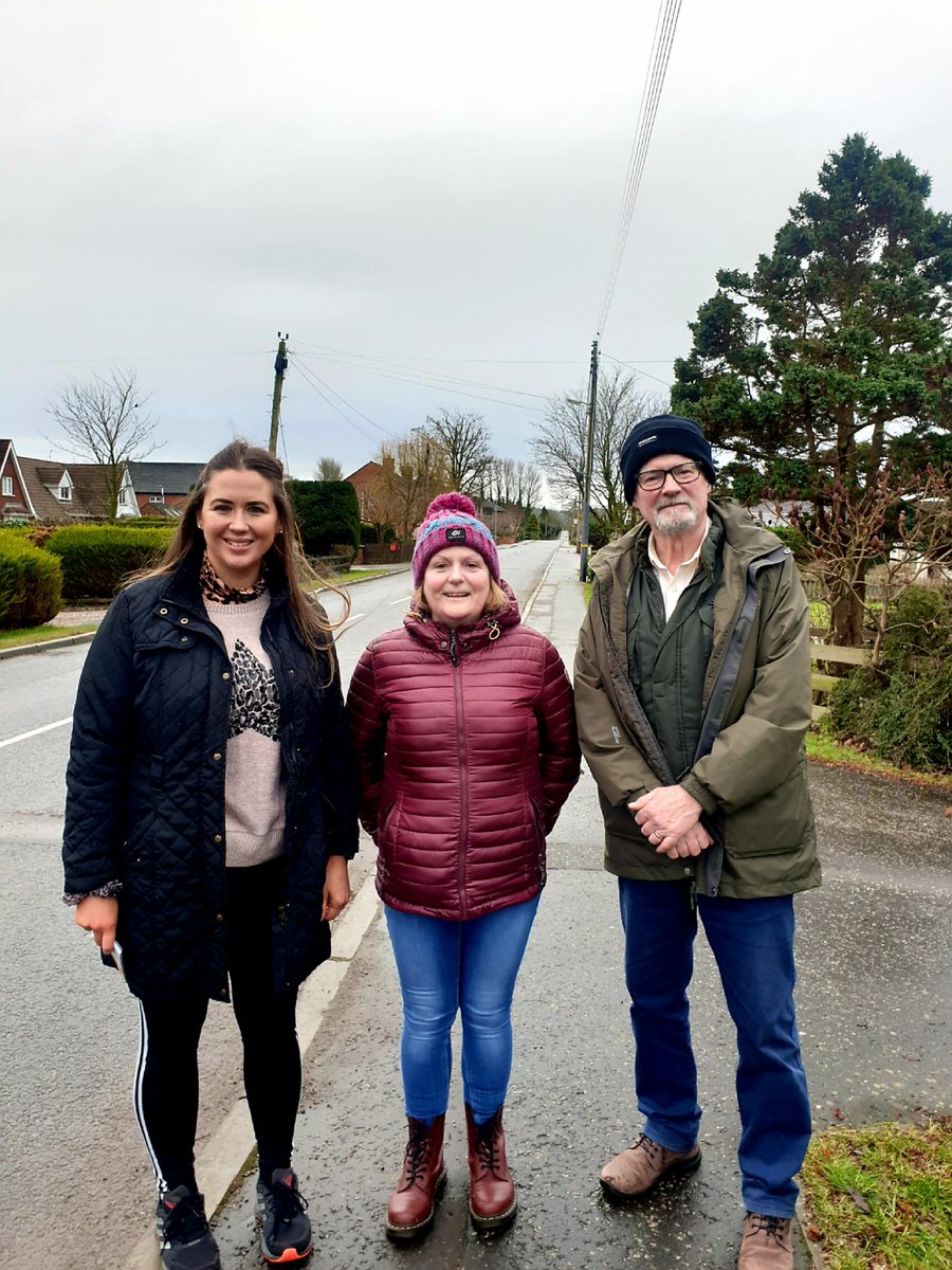 SorchaEastwood's tweet photo. KESH RD/COCKHILL RD  

Some of you had raised issues with us about speeding- so we got speed checks done ✅

AND...

Rd surface was also raised with us so we are happy to say that the Kesh Rd defects noted for repair &amp; Cockhill Rd is now on schedule of works ✅ 🙂 https://t.co/jY9RwY8U3c
