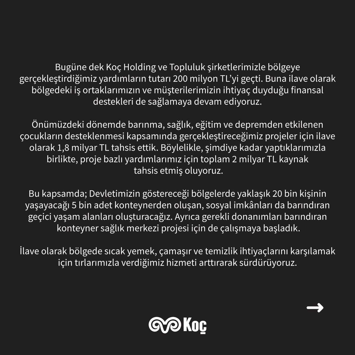 Koç Holding tweet media