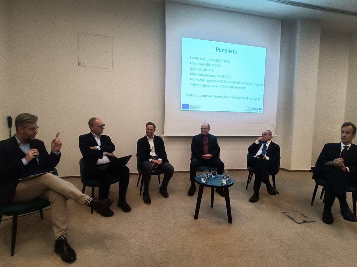 Our #finalevent "Towards a Regional Cooperation Framework" is in full swing. Great and very fruitful panel discussion with <a href="/eu_echo/">EU Civil Protection & Humanitarian Aid 🇪🇺</a> <a href="/EUSDR/">Danube Region Strategy</a> <a href="/ICPDR_ORG/">ICPDR</a> <a href="/EU_Regional/">@EU_Regional</a> <a href="/CBSSsecretariat/">CBSS Secretariat</a>