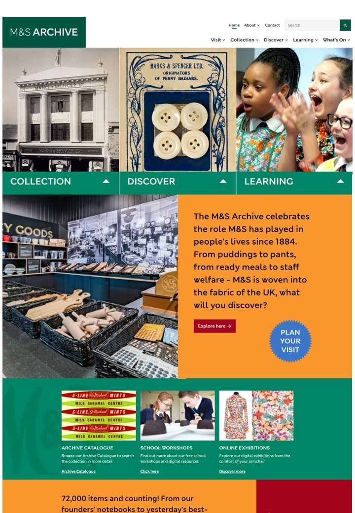MandSHeritage's tweet photo. **Wednesday afternoon excitement claxon**

🎉We have a new website! 🎉

Whether you want to plan your visit to us or explore our new online exhibitions - it's all here https://t.co/nTaimDpjZx https://t.co/2zrtI0Ud9N