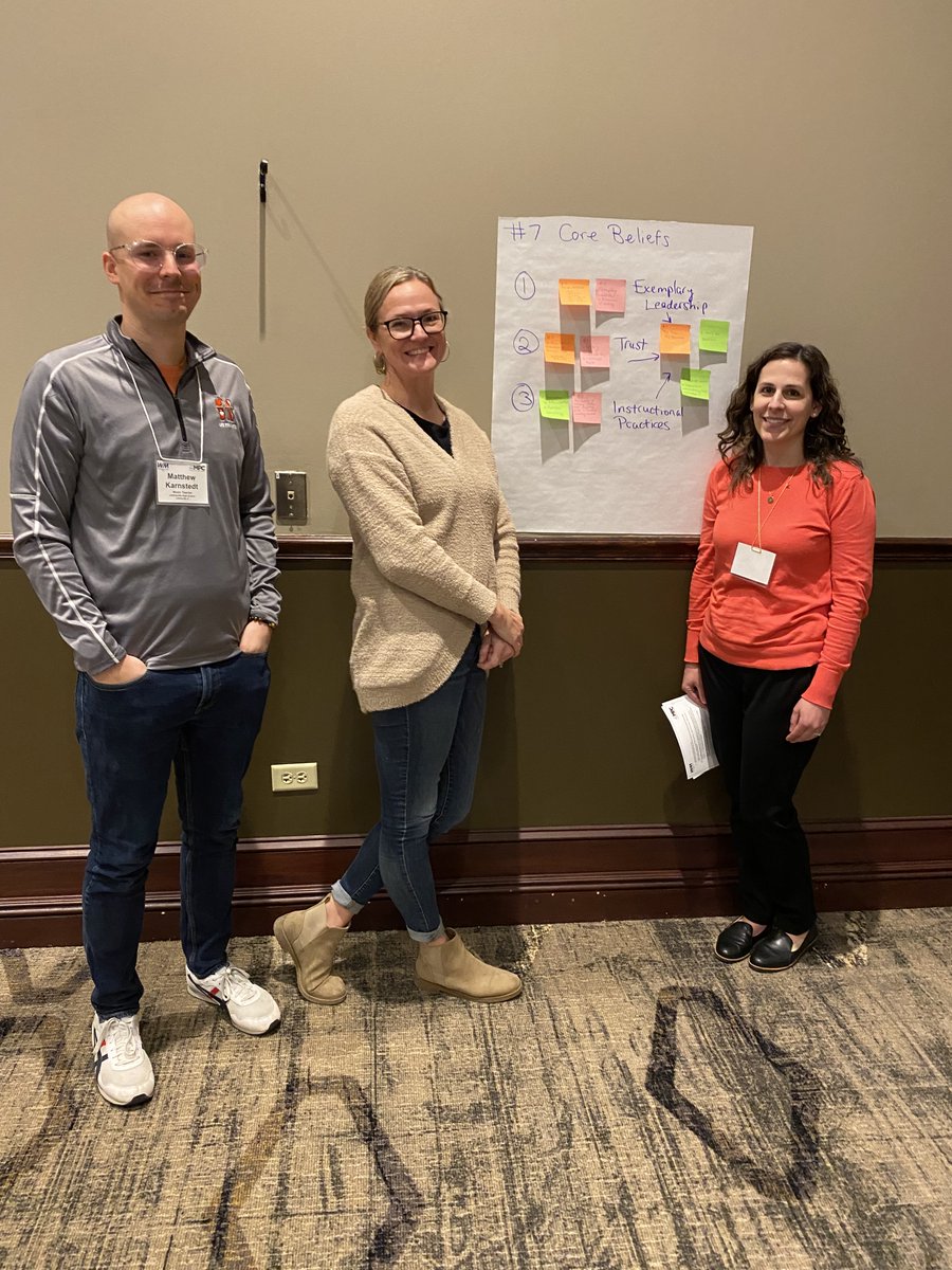 WMConsultingInc's tweet photo. During Session IV of the EMERGING LEADERS ACADEMY, the aspiring school and district leaders came to a consensus on their core beliefs associated with exemplary Instructional Leadership. #mpclearn https://t.co/LxBPLfGWu3