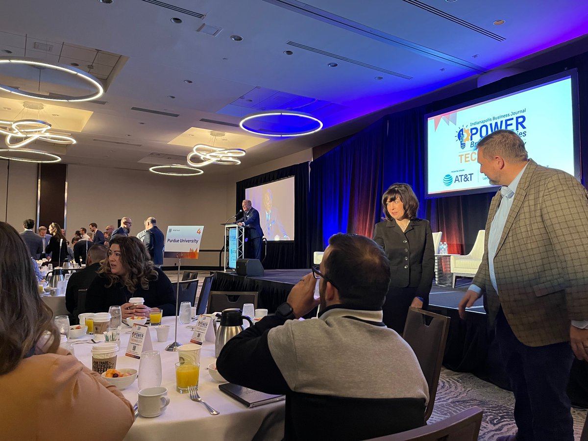 IBJnews's tweet photo. We are about to begin! Stay tuned for tweets from the #IBJtech Power Breakfast. https://t.co/XwbzqKQzAB