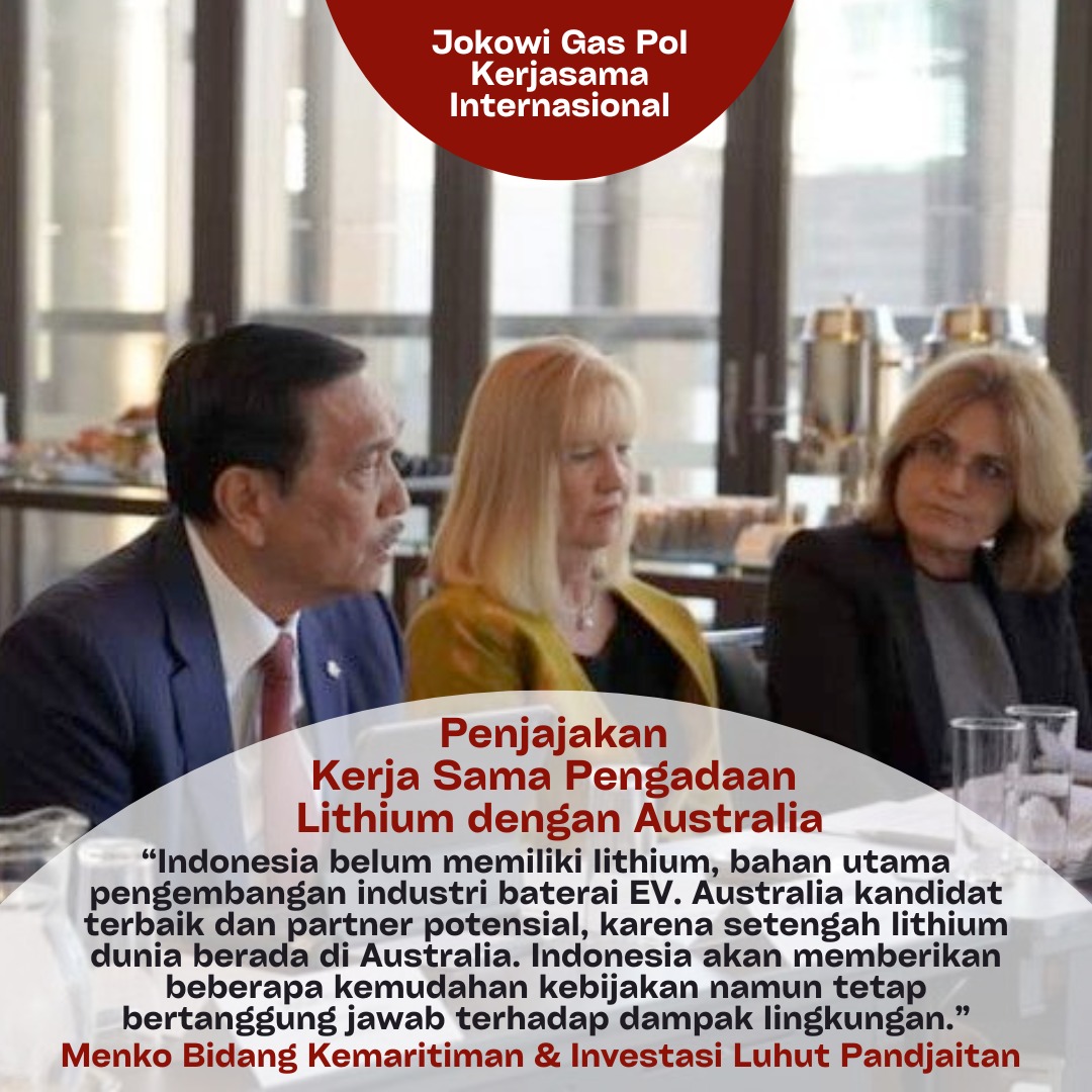 DKuntet01's tweet photo. Indonesia Australia mengadakan penjajakan kerja sama pengadaan Lithium https://t.co/gicMm0l6Jn
