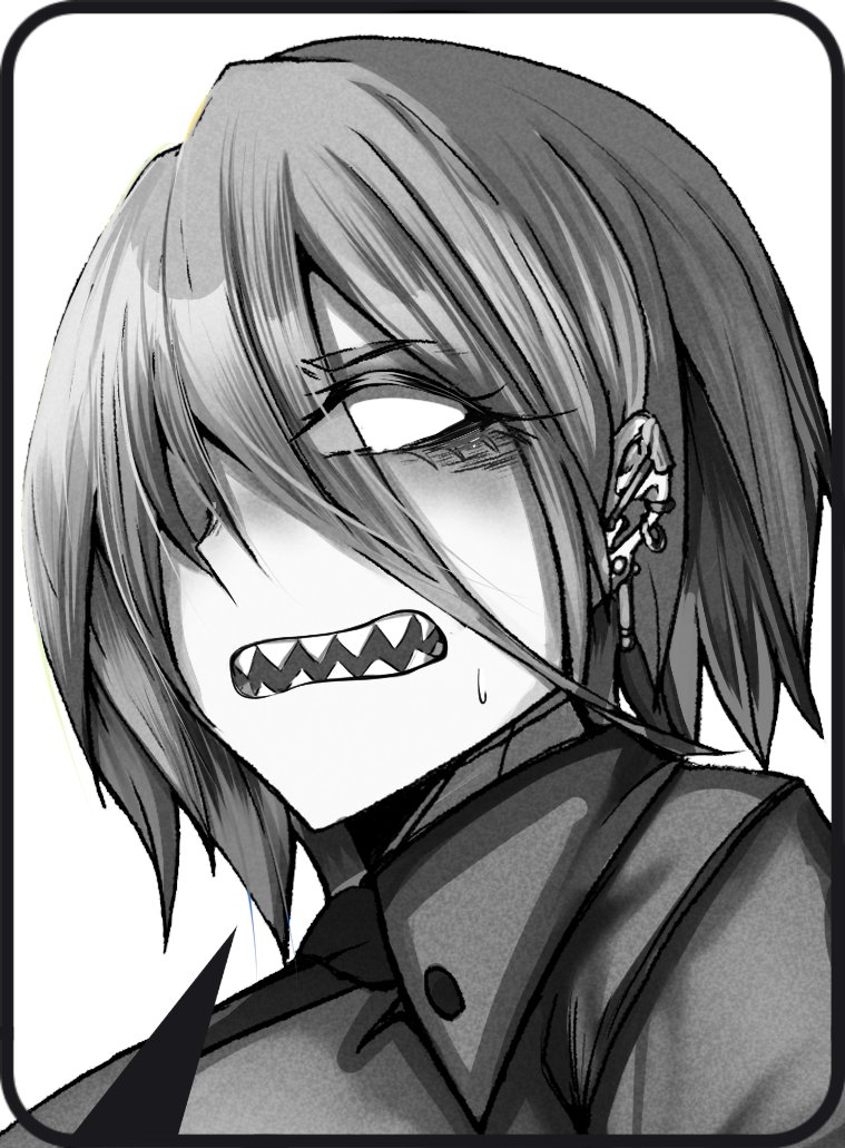 今回の探索者、顔芸キャラになってる。 