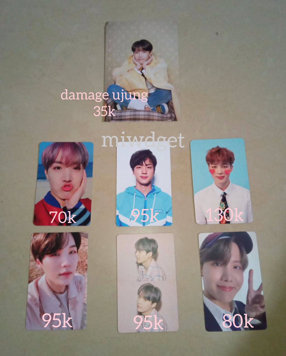 miwdget's tweet photo. @pasarbighit yuk jajan ka! ada yoongi ly tear 95k dan yoongi persona 95k! boleh dm aku untuk liat condinya ya ka kalau minat! https://t.co/kmLK39alhg