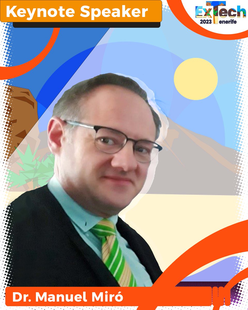 extech2023's tweet photo. Dr. Manuel Miró from Universidad de las Islas Baleares (Spain) is one of our keynote speakers at #Extech2023! Don't miss his talk on bioselective sorbents based on 3D-printed affinity and biomimetic sorptive phases 🖨️🎯 Register now in our website 🧑‍🔬 https://t.co/Zk2tntU5df