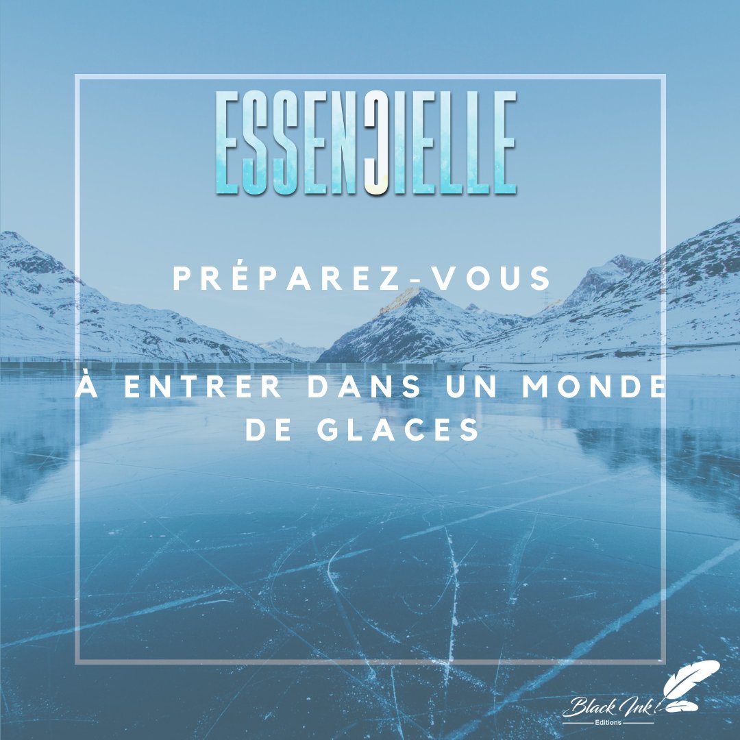 La date de la cover reveal et des précommandes de Essencielle approche à grand pas. Êtes-vous prêts à tenter l'aventure ? Pesez bien le pour et le contre et préparez-vous à entrer dans un monde de glace...#essencielle #isabellefourié #blackinkeditions  #dystopie
