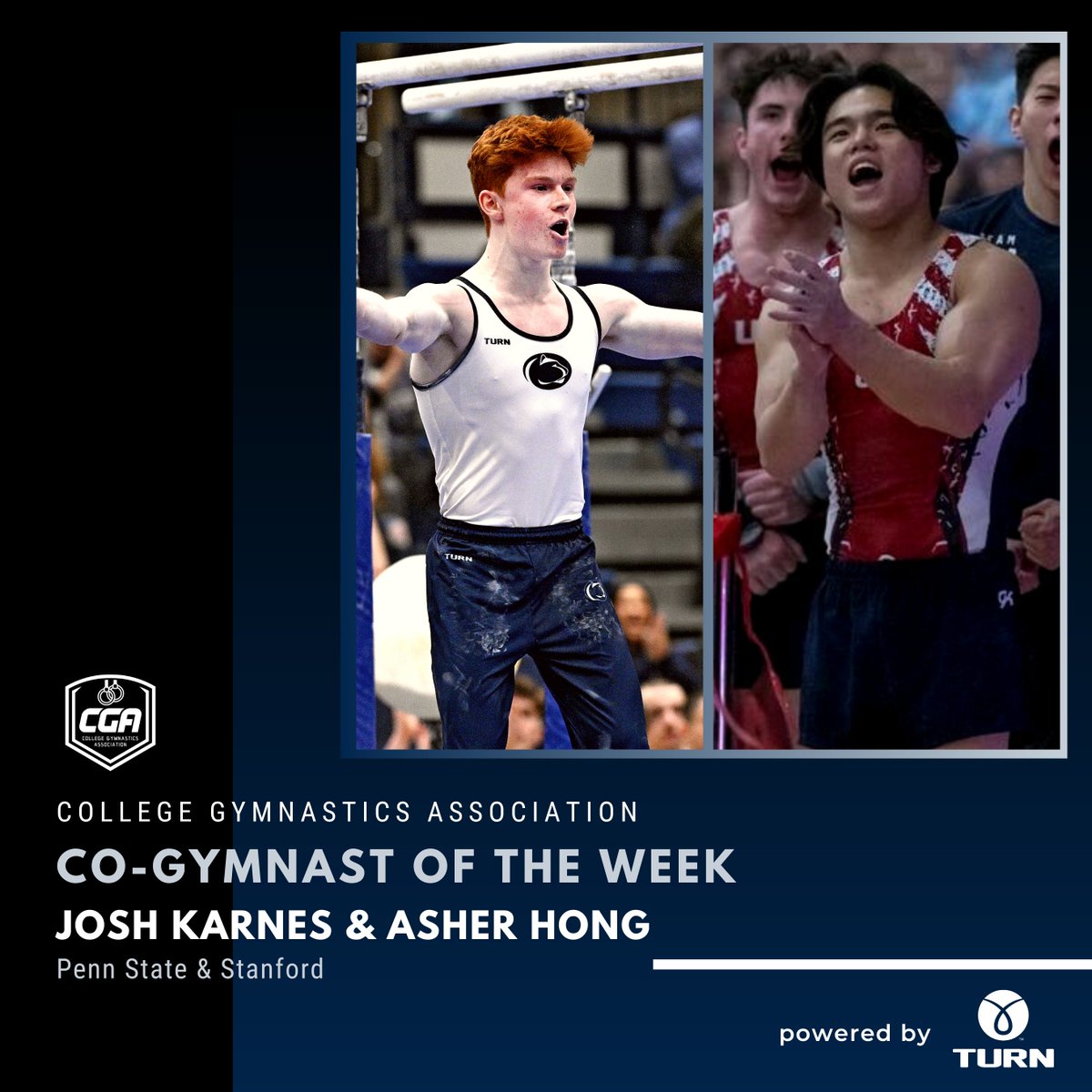 College Gymnastics Association on Twitter "Week 6 NCAAMGym awards