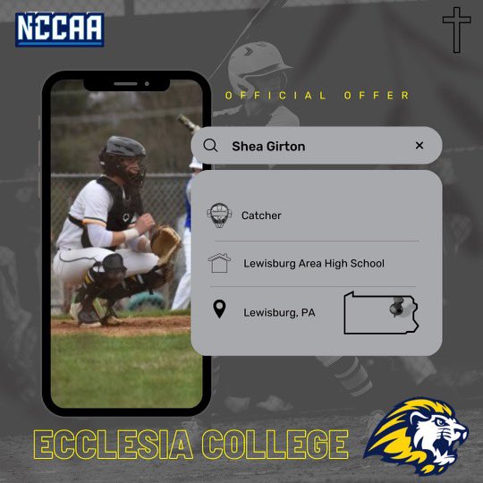 Blessed to receive my first offer!
<a href="/griffin_smith01/">Griffin Smith</a> <a href="/EcclesiaBsb/">Ecclesia Baseball</a>