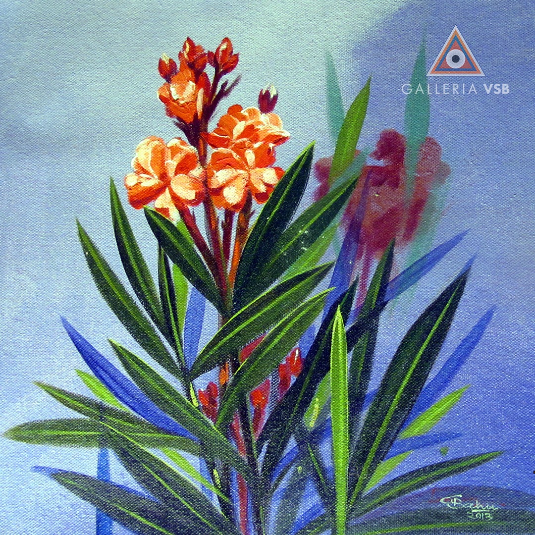 Title : The Song Of Fire And Ice
Artist Name : Gajendra Prasad Sahu
Dimension : 12x12
Medium : Oil On Canvas

#oilpainting #oilpaintings #oilpaintingoncanvas #oilpaintingsart #floralpainting #floralpaintings #vasantpanchami #vasant #spring #artoftheday #FromTheVSBCollection