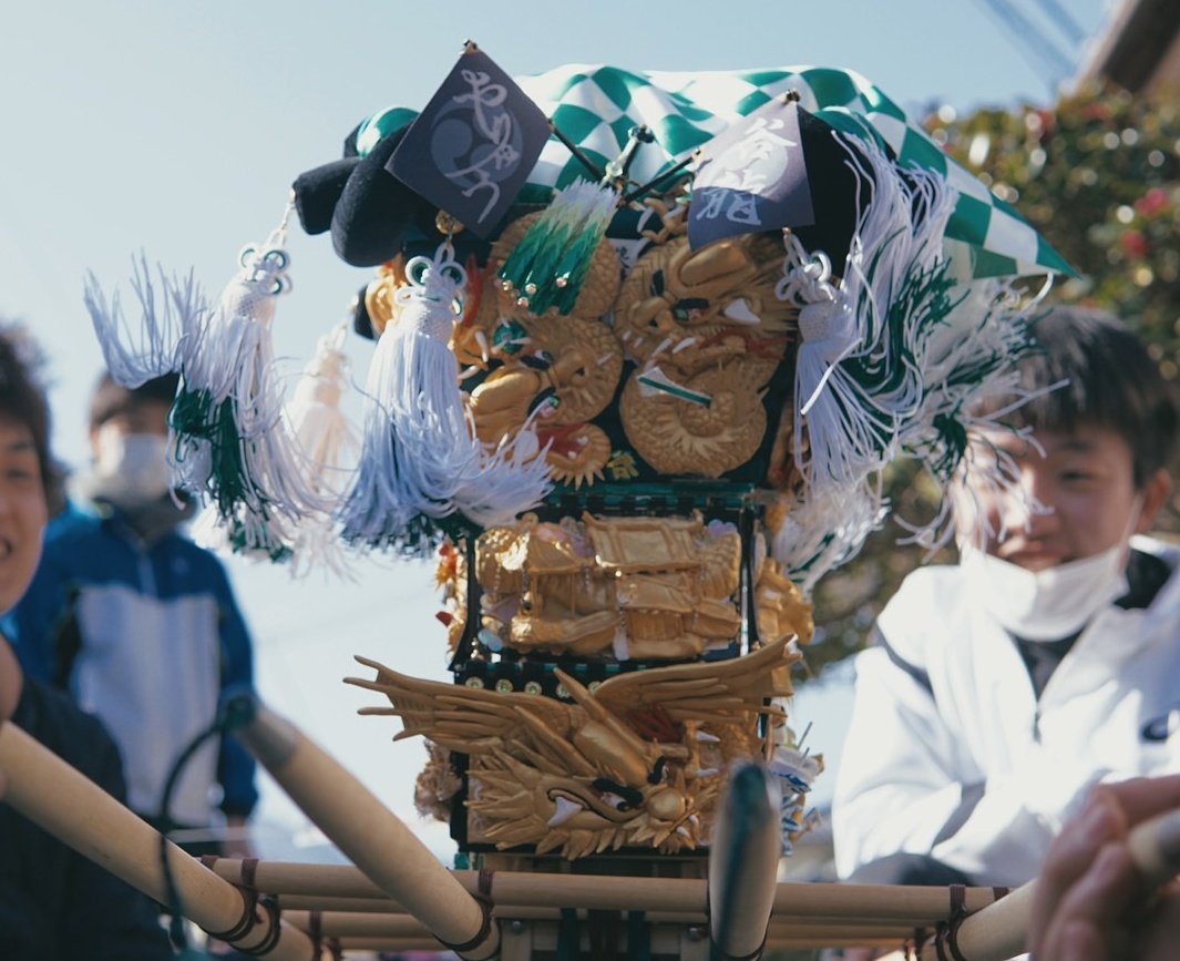 ミニチュア太鼓台飛龍-