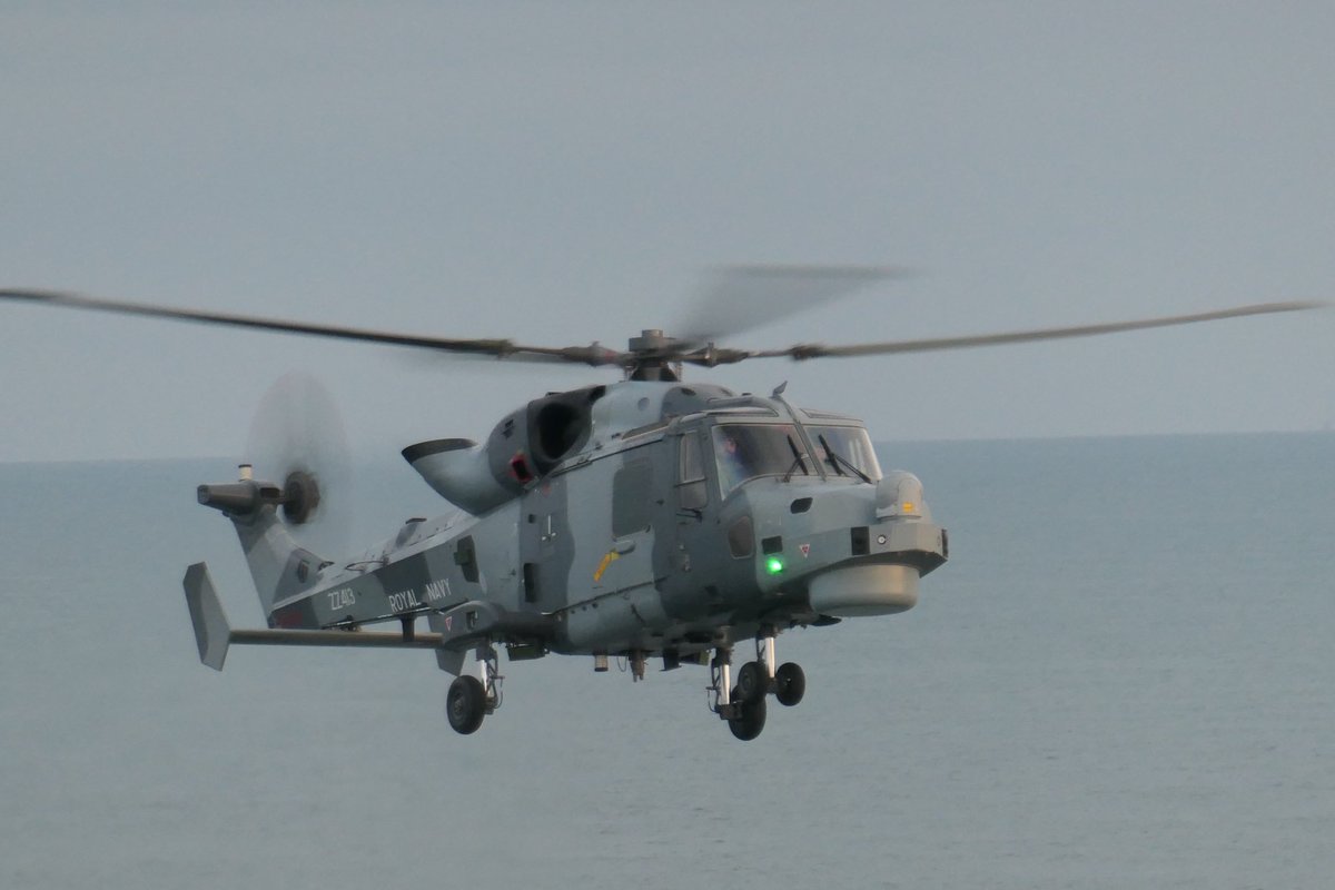 URNUYorkshire's tweet photo. It’s #WildcatWednesday so here’s some shots of a wildcat from @815NAS conducting deck landing training on our recent deployment onboard @RFAMountsBay

Who can spot @HMSDauntless? 👀

#LearnTodayLeadTomorrow #UNRU 🚁 https://t.co/YisILeUIf4