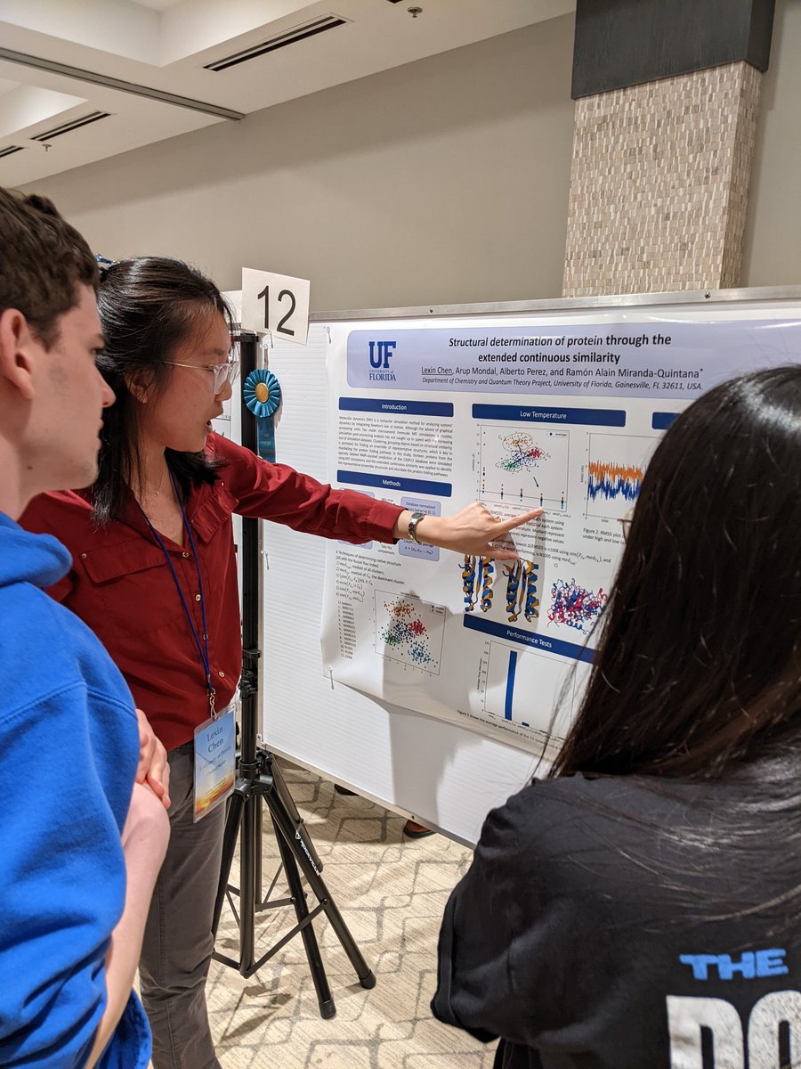 Do you want to refine your protein folding results? @lexinc_ got you covered! In collaboration with @Al__Perez, new extended similarity #MolecularDynamics analysis tools.
#compchem @UFChemistry