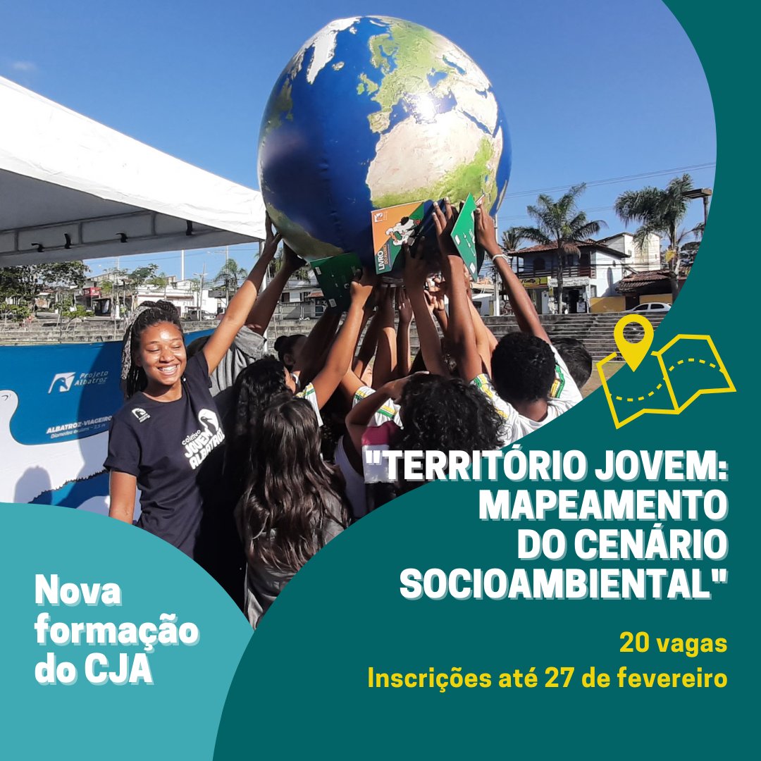 📢 Estão abertas as inscrições para a nova turma do Coletivo Jovem Albatroz! São 20 vagas para o curso gratuito, voltado para jovens de 18 a 29 anos da Baixada Santista (SP) e Região dos Lagos (RJ).

Inscreva-se: forms.gle/8SHZmU5YwKxgUc…

#ProjetoAlbatroz <a href="/Petrobras/">Petrobras</a>