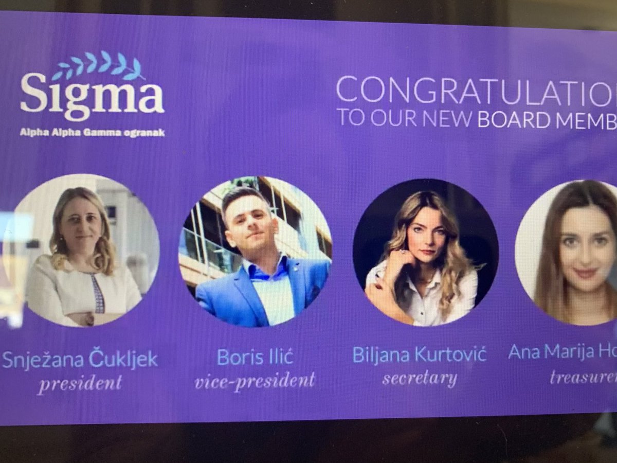 Great introduction by ⁦<a href="/nekiboris/">Boris Ilić</a>⁩ ⁦<a href="/SigmaNursing/">Sigma Nursing</a>⁩ Alpha Alpha Gamma #Croatia to #Europe ⁦<a href="/RegionSigma/">Sigma European Region</a>⁩ masterclass ⁦<a href="/ChapterOmega/">Omega Lambda Chapter ISRAEL</a>⁩ ⁦<a href="/AlphaItalia/">ALPHA ALPHA BETA Chapter of Sigma - Italia</a>⁩ ⁦<a href="/sigmaireland/">Omega Epsilon at-Large Chapter of Sigma</a>⁩ ⁦<a href="/OmegaXiChapter/">Omega Xi Chapter 🏴󠁧󠁢󠁳󠁣󠁴󠁿</a>⁩ ⁦<a href="/PhiMuChapter/">Phi Mu Chapter</a>⁩ ⁦<a href="/RhoChiNL/">Rho Chi NL</a>⁩