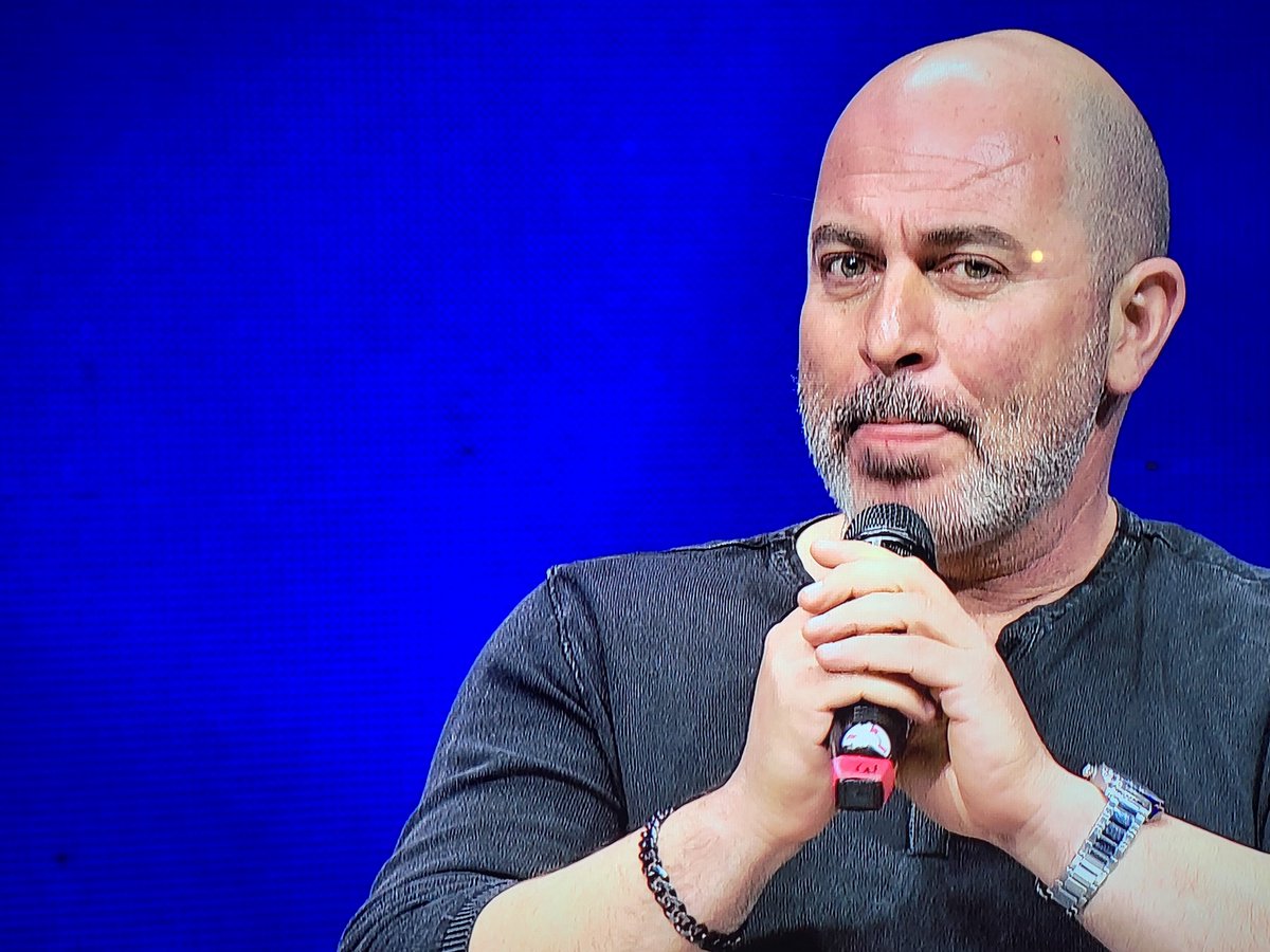 OurCrowd's tweet photo. .@FaudaOfficial 's star and creator @lioraz and creator @issacharoff tell OurCrowd Summit that upcoming projects include romantic comedies.

Who knew? https://t.co/GbRym0RFcz