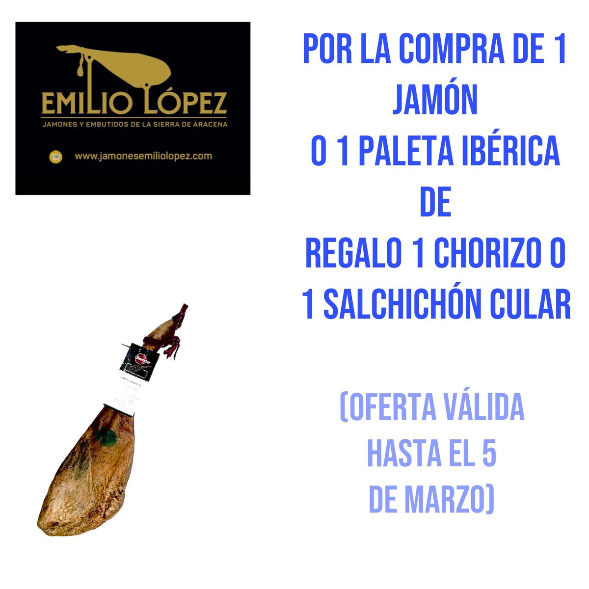 JAMONES Y EMBUTIDOS EMILIO LOPEZ tweet media