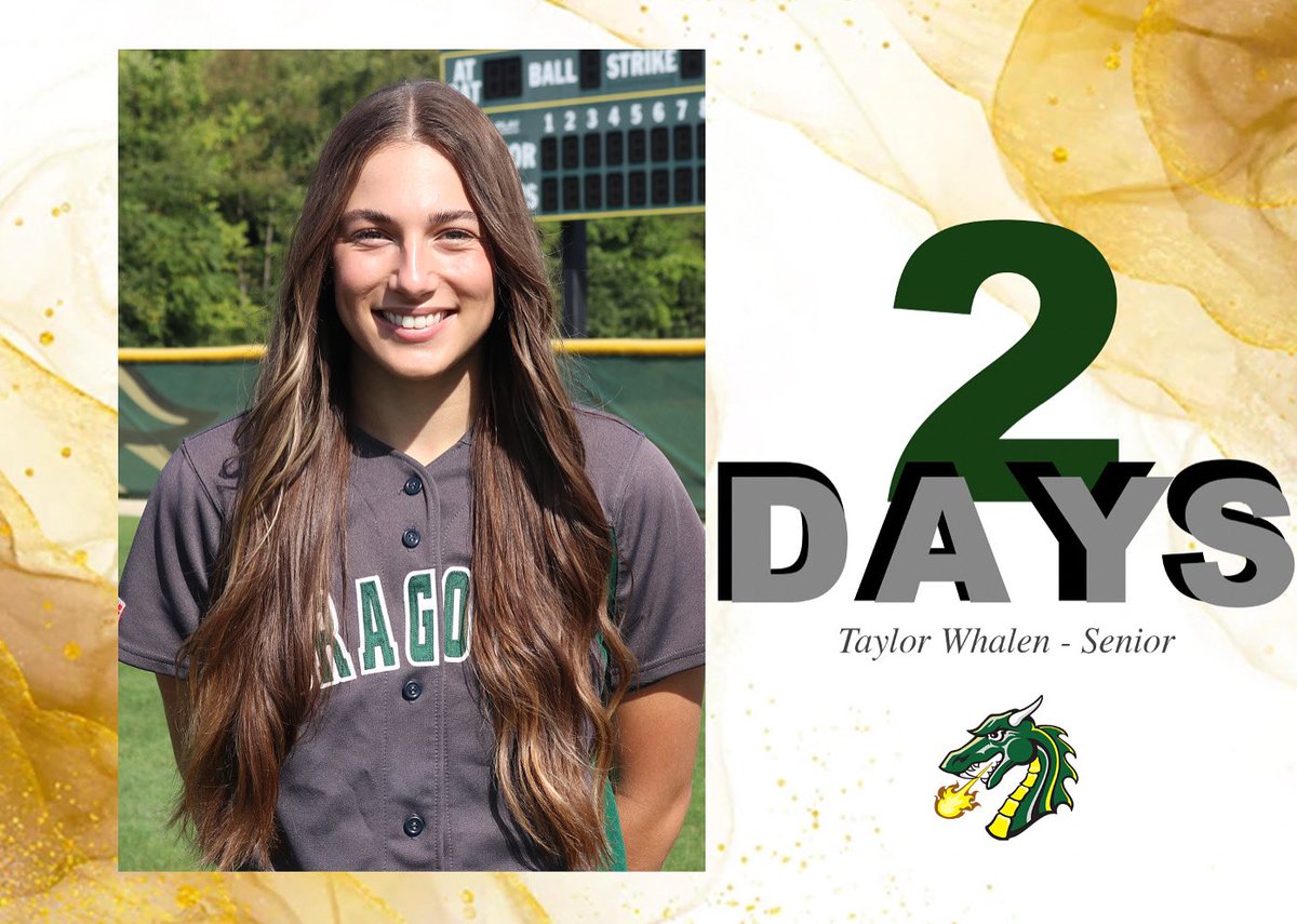 TiffinUSoftball's tweet photo. We are Taylor Whalen days away from GAME DAY! #2 #GoGons https://t.co/dRfZ1vbiHS