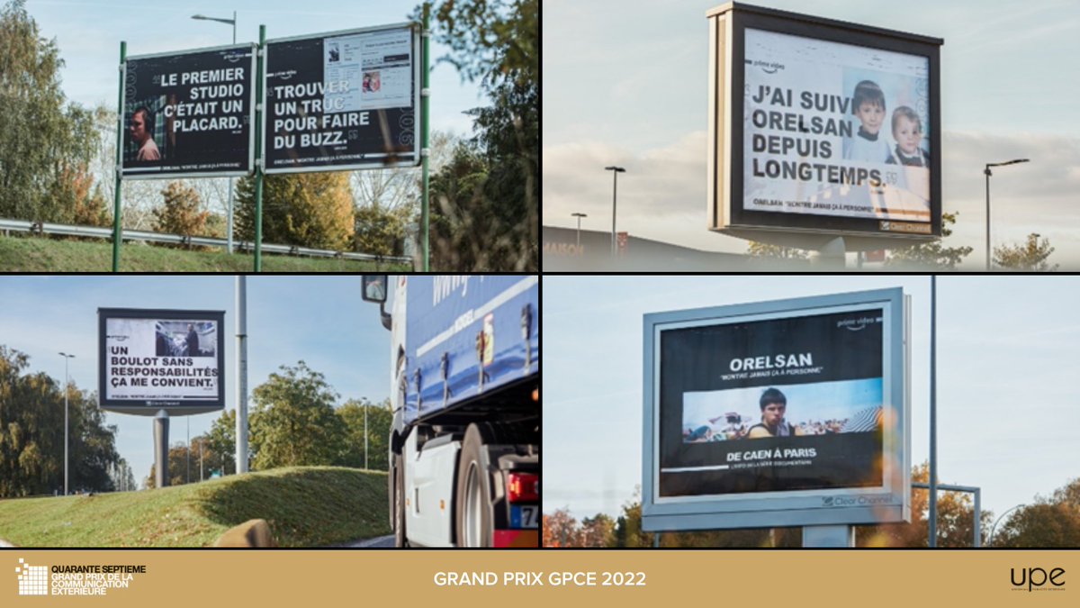 📣🏆 Prêt pour la 48ème édition du Grand Prix de la Communication Extérieure avec l’UPE ?

⏪ Retour sur la 47ème édition de ce Grand Prix avec le palmarès du Grand Prix 2022…
#communicationexterieure #OOH #DOOH