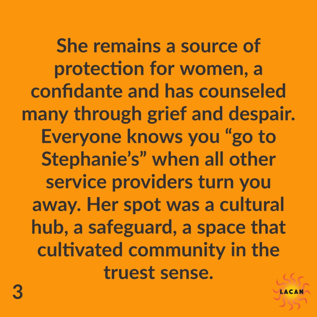 LACANetwork's tweet photo. Stephanie Williams, a community institution, caregiver, provider, and soldier, was targeted by sanitation and the LAPD. 1/3 https://t.co/4vdRtLhRIl