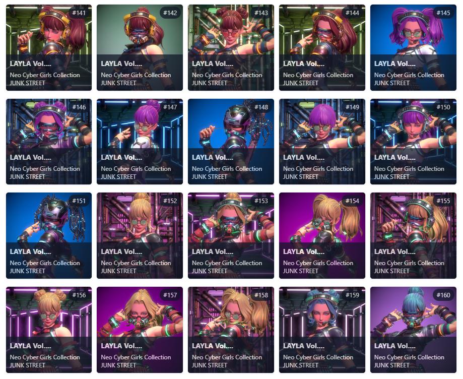 Chocofactoryでプロパティ入力完了しました😊
セールス情報もう間もなくです！
#LAYLA #NFTアート #3D