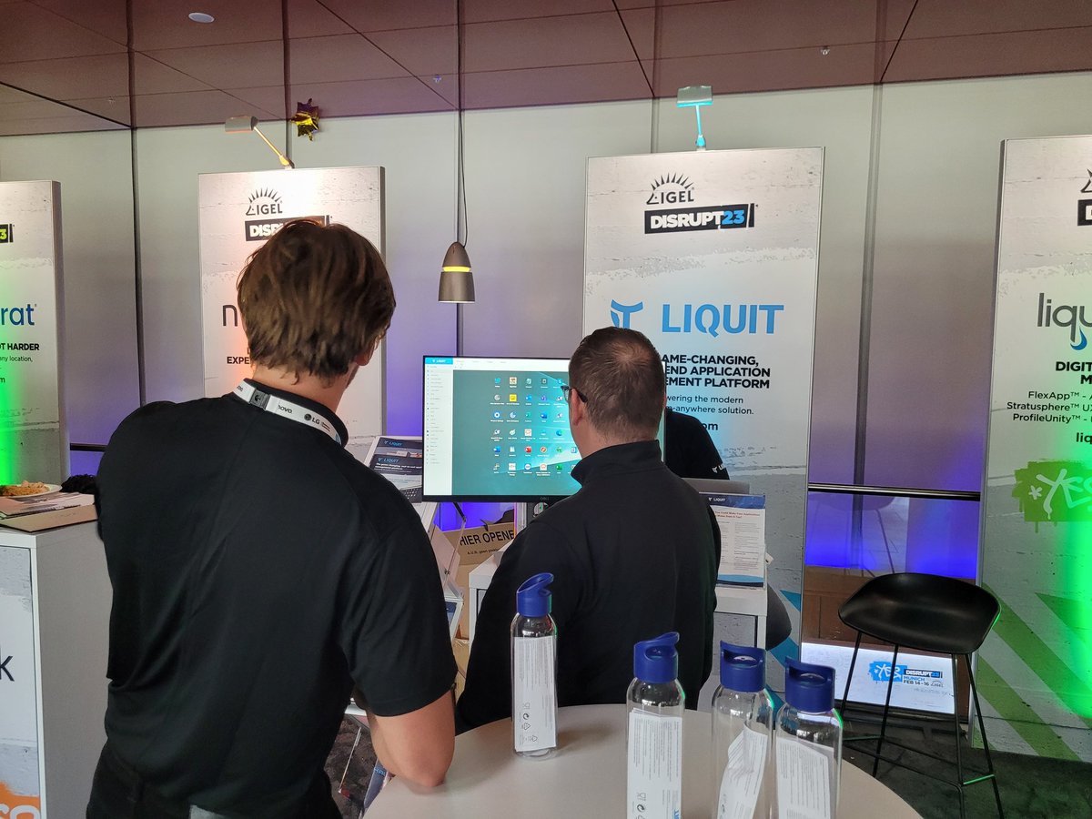 The guys from <a href="/GetNerdio/">Nerdio</a> performing their own <a href="/Liquitworkspace/">Liquit</a> demos!

Nice job <a href="/virtualmanc/">Neil McLoughlin</a>, you are a true EUC wizard!