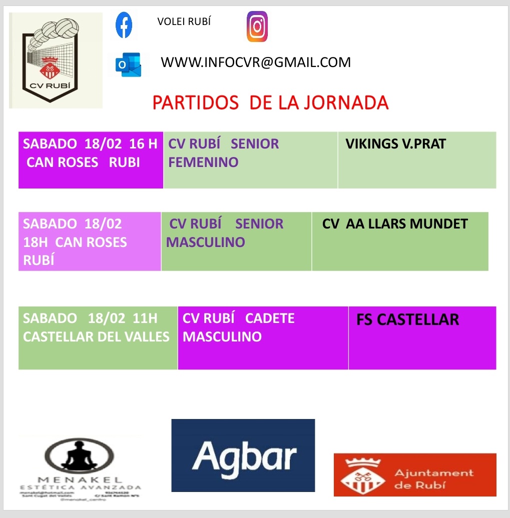 Club Voleibol Rubí tweet media