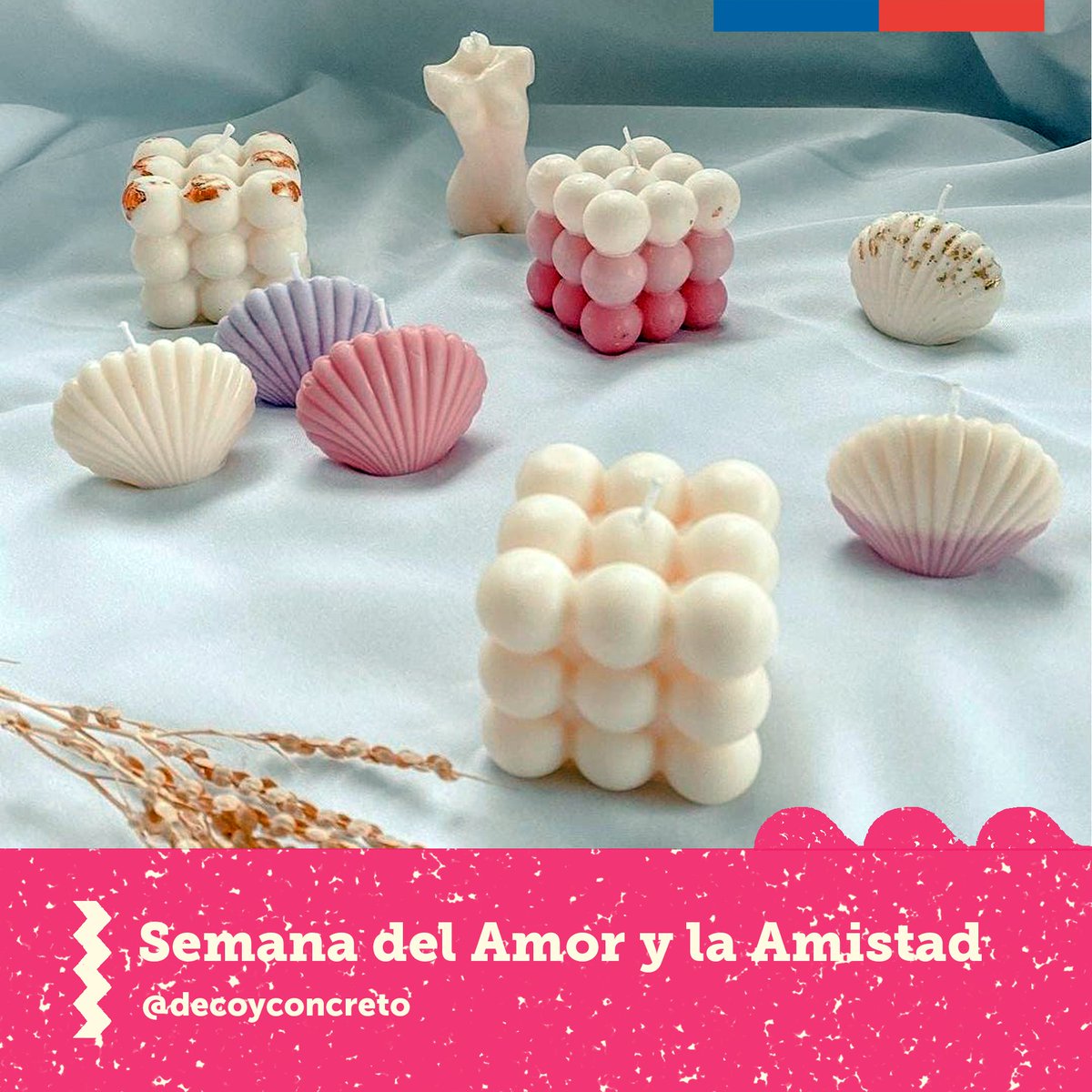 Sercotec_Chile's tweet photo. ¿Te gustaría regalar algo especial y vanguardista? Desde el #CDNValdivia, Alejandra Ibarra, tiene un emprendimiento dedicado a la elaboración de velas y productos de spa 💞

 💻  ¡Sigue su cuenta! https://t.co/Q1UicIJGFV

#EligePyme #SemanadelAmorylaAmistad https://t.co/l8IaVjtRyx