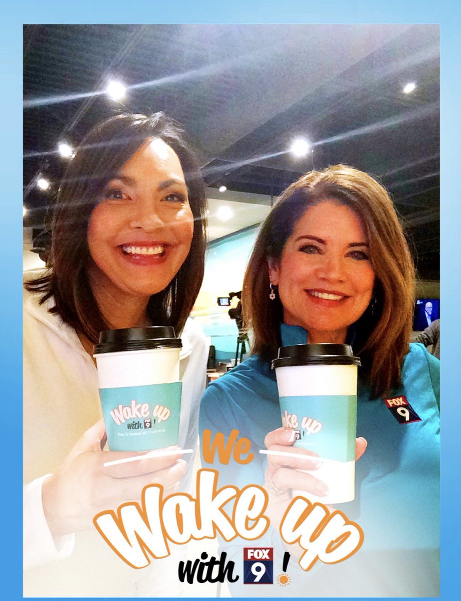 AmyHockert's tweet photo. Mornings are better with friends and free coffee! We’re live at Base Camp and Provisions in Minnetonka.. come say hi! @alixkendallfox9 #WakeUpWithFox9 https://t.co/7xjnSHroQO