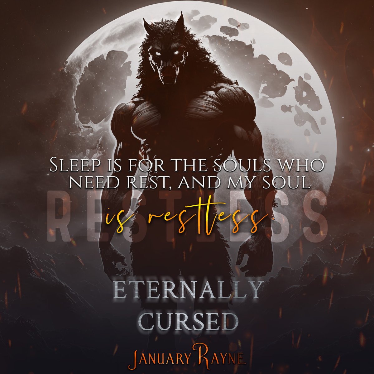 Eternally Cursed is coming March 16h!
🌕Preorder: books2read.com/Eternally-Curs…
🖤Add to your TBR: bit.ly/3FSvrXc
🐺Influencer Signup: forms.gle/7iA3eLC1Za7
RFaq26
#PNR #paranormalromance 
#BookObsessed #RomanceAddict #darkromance #romancebooks #books #RomanceReaders