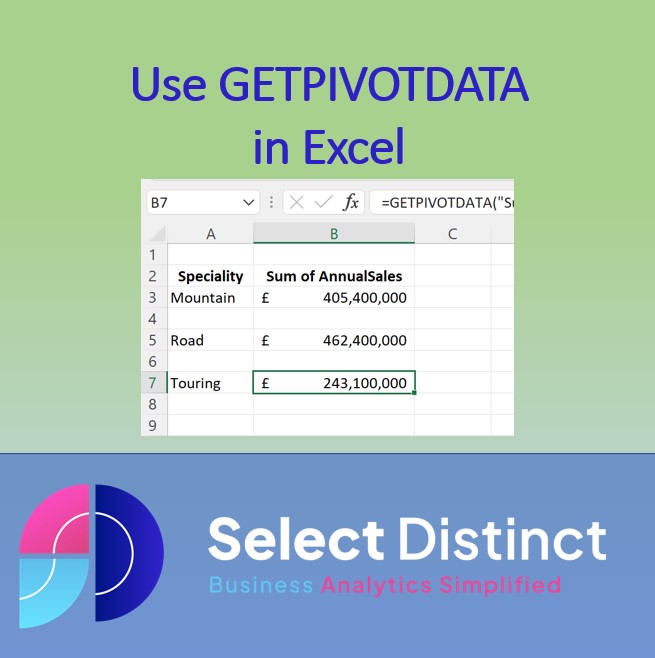 SimonharrisonD's tweet image. What is GETPIVOTDATA and How Can It Help You?

The GETPIVOTDATA function in Excel provides users with the ability to return specific data points from a pivot table, bring real dynamism

#excel #getpivotdata #dataanalytics 

selectdistinct.co.uk/2023/02/15/usi…