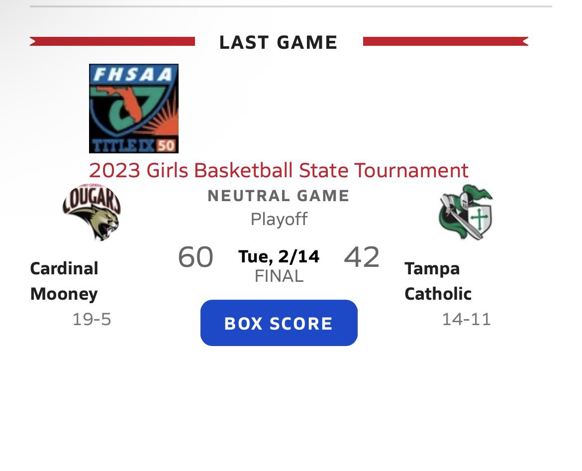 Tchoops_GBB's tweet photo. Good game @CoachQswader . We came out swinging in the first half and fell short in the second. My girls had an amazing season but now it’s time to start the planning for next season…. #tcstrong @Biggamebobby https://t.co/n4T6bJhuFW