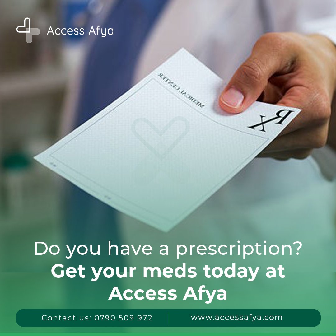 Do you have a prescription? 

With hundreds of items guaranteed to be in stock, you can get your meds today at any of our clinics.