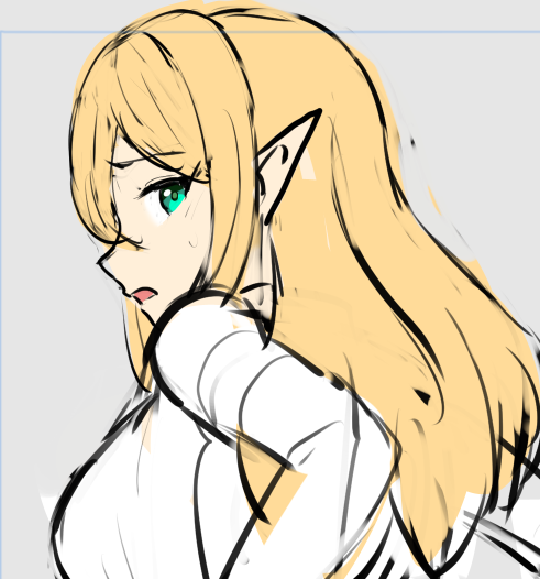 金曜日ごろ公開予定のFANBOX限定コンテンツ用カット進行。今回もスカート編です。 