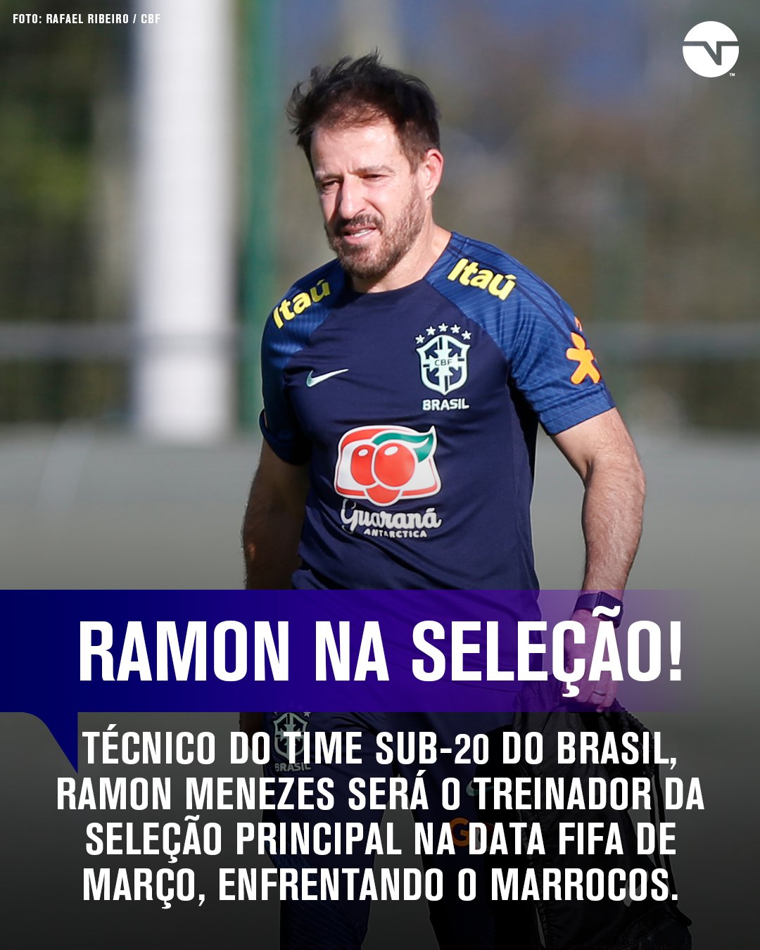 TNT Sports BR on X: O TIME TITULAR! 🇧🇷🇧🇷 O técnico Ramon