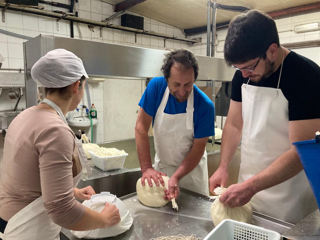 CoopAgroIB's tweet image. Continua l&apos;estada dels joves dins del programa #CULTIVA22. 

Avui han estat fent formatge de manera tradicional i artesanal en l&apos;explotació Algendar d&apos;Gomila

#ProgramaCultiva #formacion #joves
@coopsagroes @mapagob @redrunacional