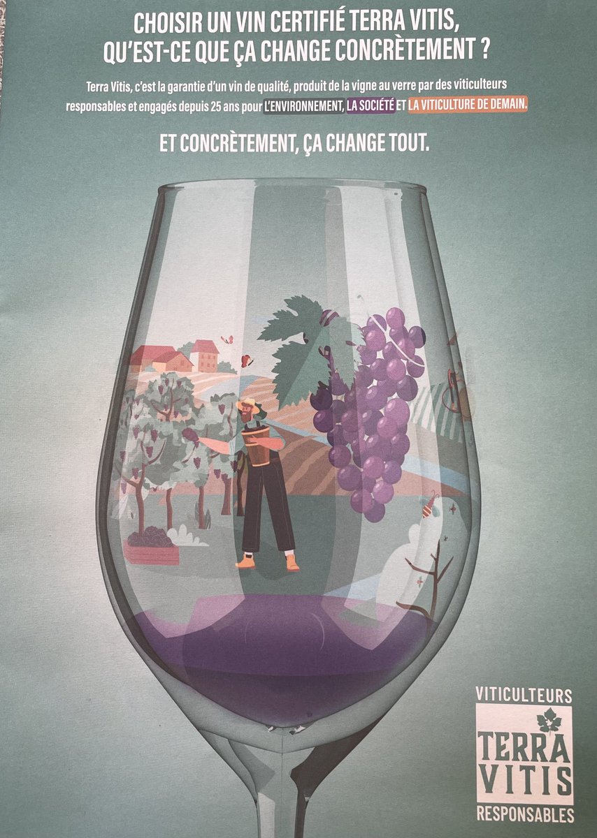 De la vigne au verre #chateaulatuiliere certifié ⁦<a href="/TerraVitis/">Terra Vitis</a> ⁦<a href="/Claire_Dorland/">ClaireDorlandClauzel</a>⁩ cela change tout⁩ !#winelovers <a href="/cotesdebourg/">cotesdebourg</a>⁩ ⁦<a href="/VinsdeBordeaux/">Les Vins de Bordeaux 🍇</a>⁩