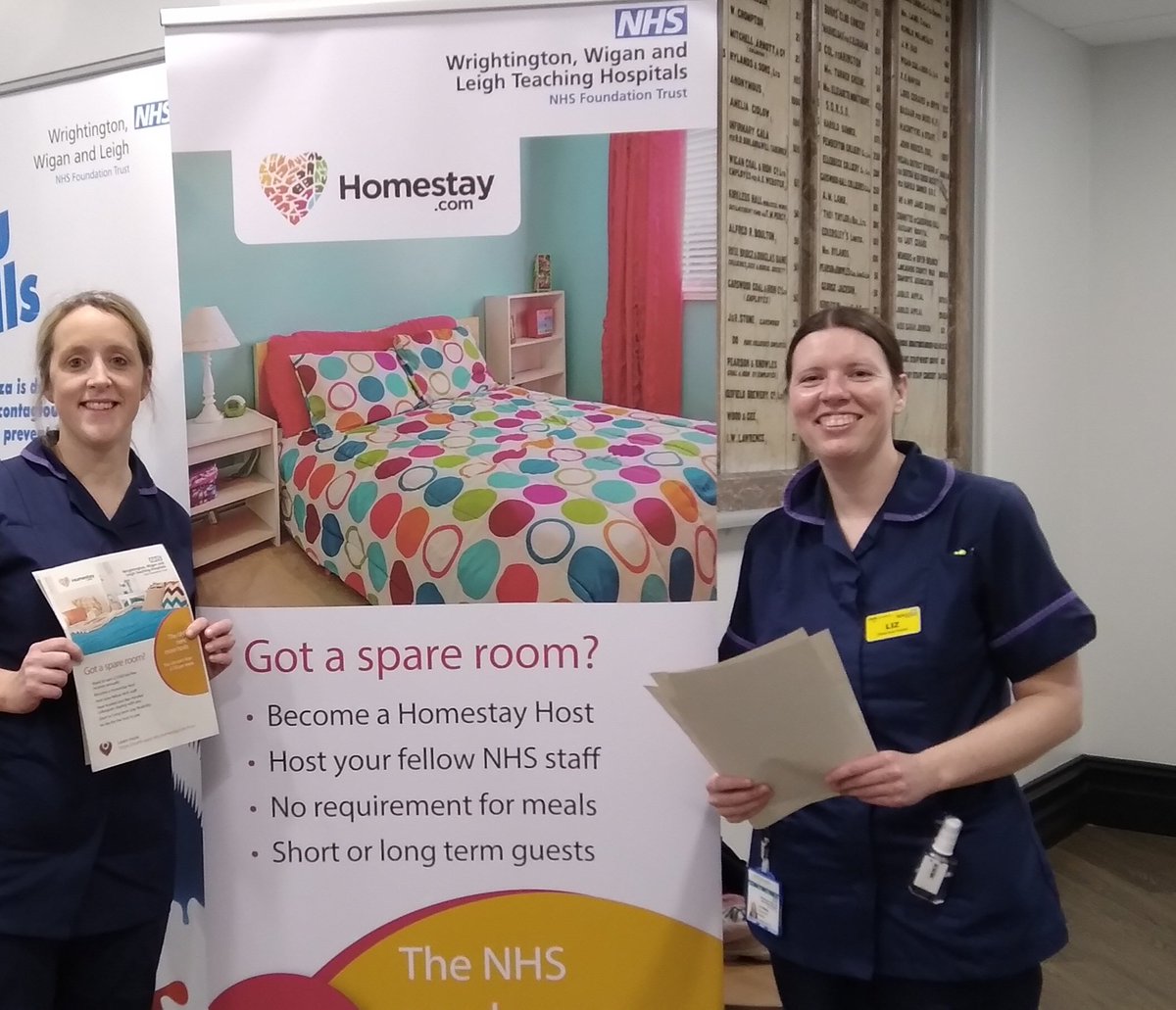 AvrilPlatt's tweet photo. WWL staff please consider renting out a spare room to a fellow WWL colleague. We have a number of staff start @WWLNHS who are struggling to find accommodation. You can earn ยฃ150 a week. Please email avril.platt@wwl.nhs.uk for further information @span5 @niccj70 @Nadgerly4 @ https://t.co/Xp87n5borA