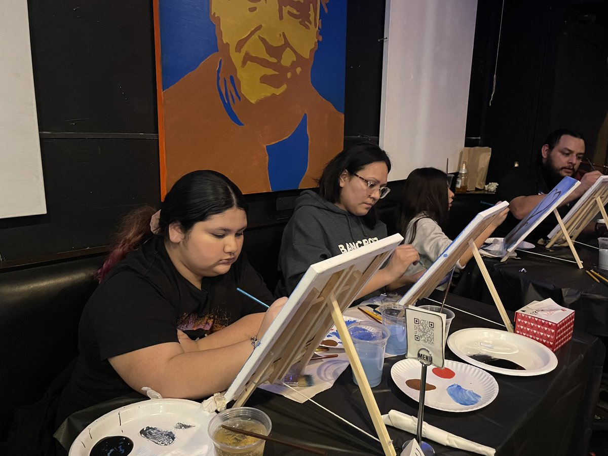 SimpleBandG's tweet photo. Thank you familia for spending your Valentine’s Day with us! #SimpleHomeOfTheArts #BrightwoodStrong #culinaryarts #sip&pain #washingtondc #simplebar #brightwood #uptowndc #uptownmainstreet #pertworth #TacoTuesday https://t.co/DhUzdoQhnQ