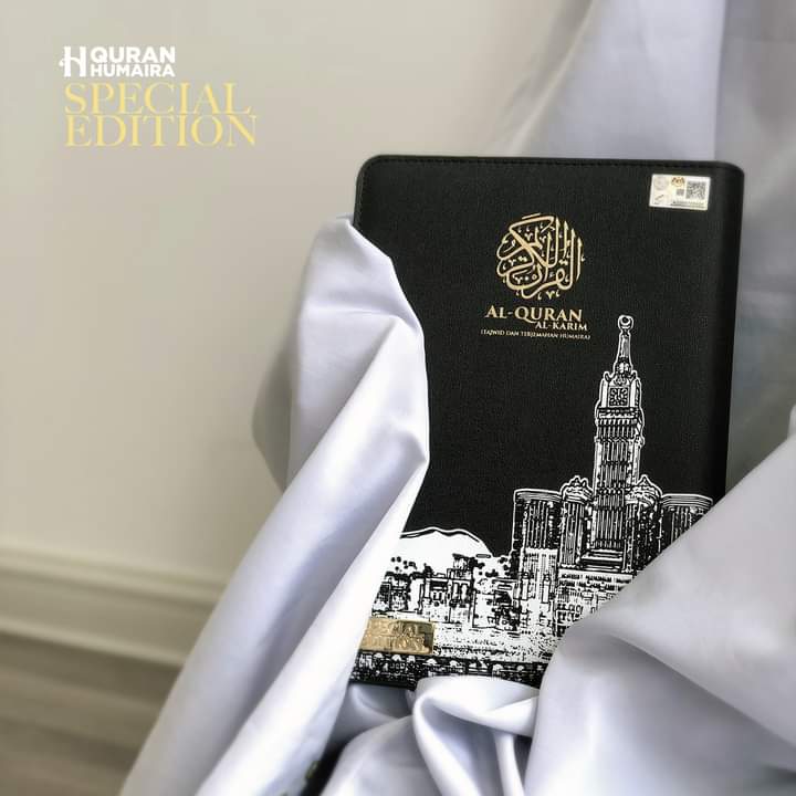 Ukhti_Asiah's tweet photo. "Cover Al Quran Hitam premium berlatar belakangkan Masjid Mekah Al-Mukarramah 🕋"
◼ Cover Al Quran yang bercorak Masjidil Haram Mekah, al-Mukarramah.
◼Set ekslusif didatangkan dengan paper bag, kotak ekslusif dan dust beg. (sesuai dijadikan hadiah untuk yang tersayang).#alquran https://t.co/eub7LCvlVk