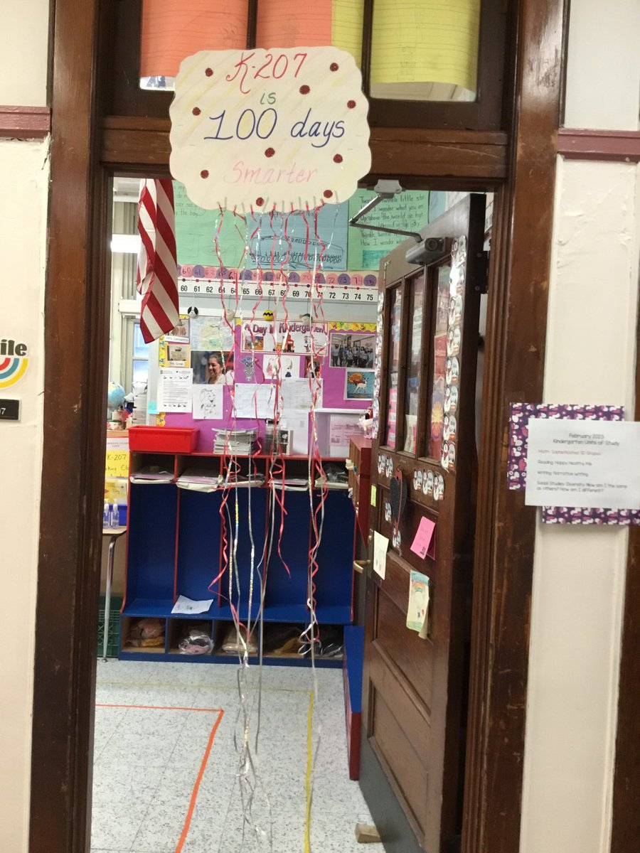 Happy 100th Day of school from us to you! ⁦@PS10Brooklyn⁩ #ps10bk