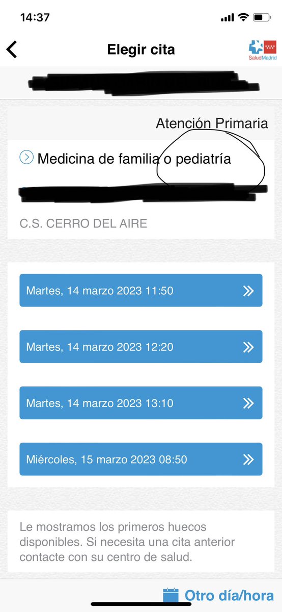 Merrys_84's tweet photo. @Rodraedo Depende del médico… mi doctora me atendería mañana mismo. La pediatra de mi hija en 1 mes… https://t.co/8LqcwxfbOQ